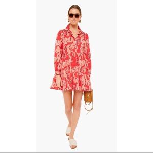 Ro’s Garden Tulip Scarlet Romy Short Dress Medium - Tuckernuck
